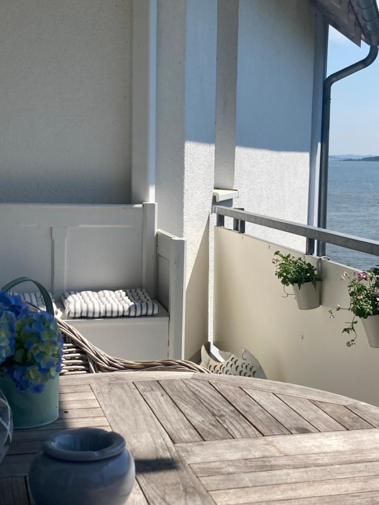 Ferienwohnung Hafenliebe, Villa Vilmblick Mit Meerblick ラウターバッハ エクステリア 写真