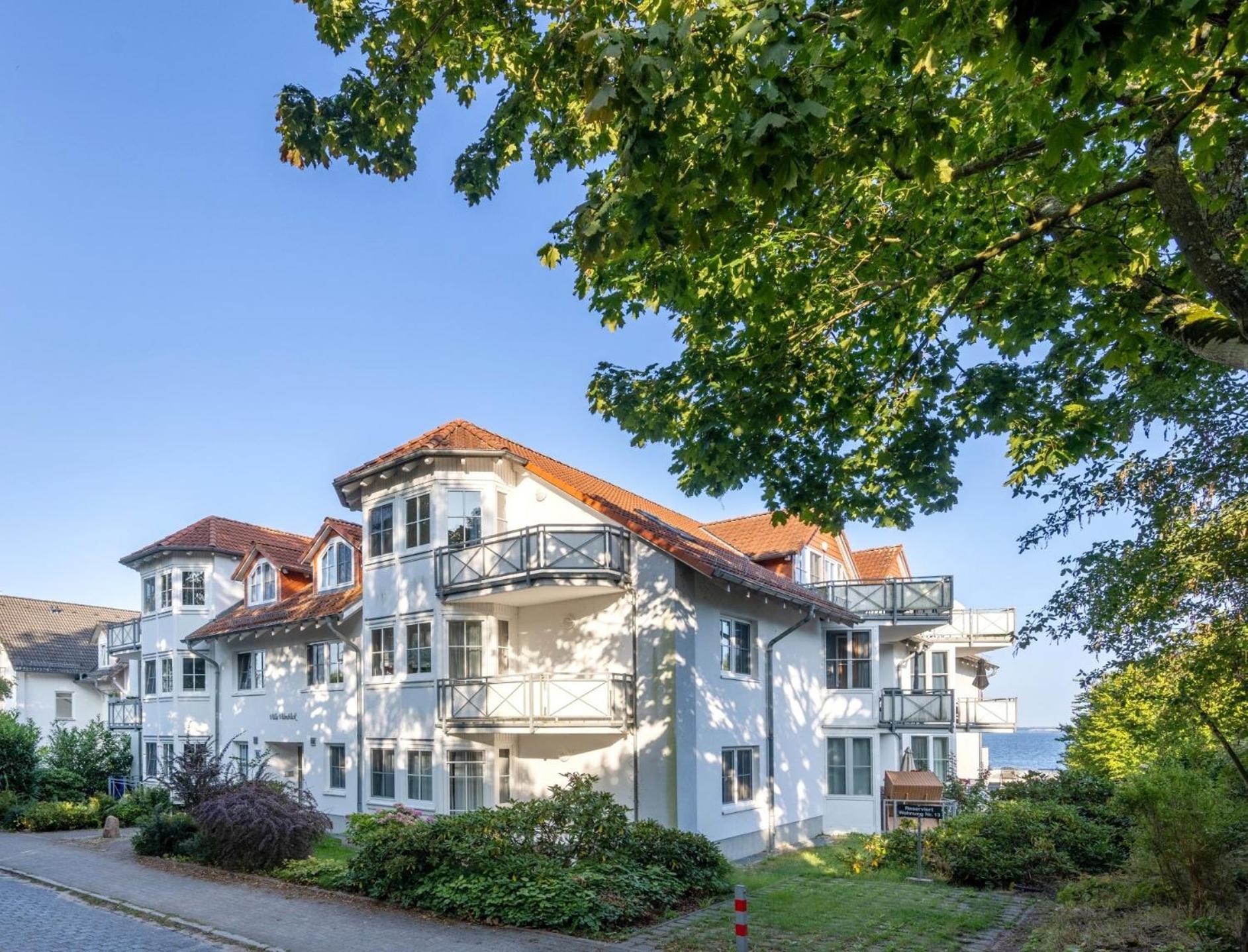 Ferienwohnung Hafenliebe, Villa Vilmblick Mit Meerblick ラウターバッハ エクステリア 写真