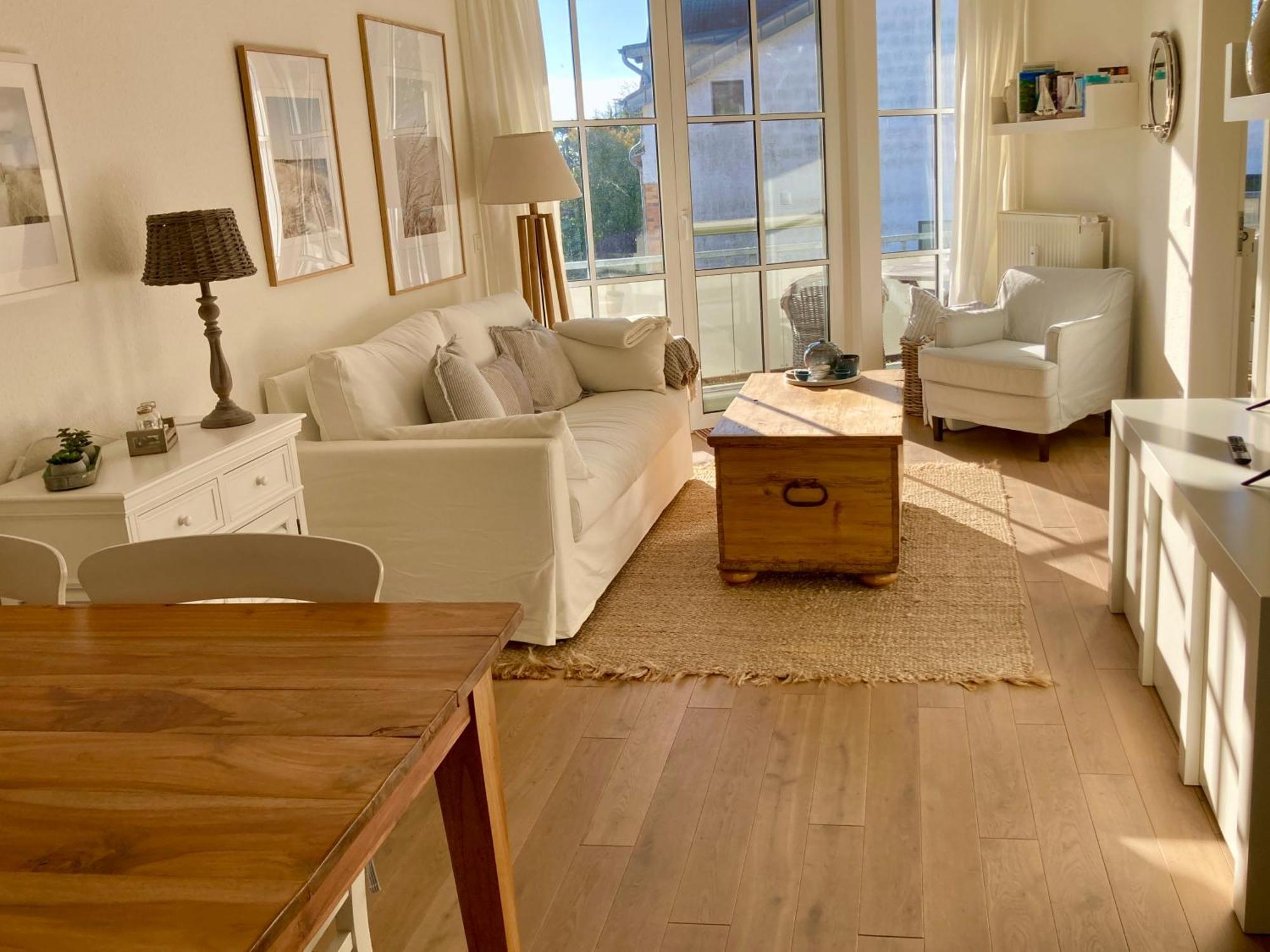 Ferienwohnung Hafenliebe, Villa Vilmblick Mit Meerblick ラウターバッハ エクステリア 写真